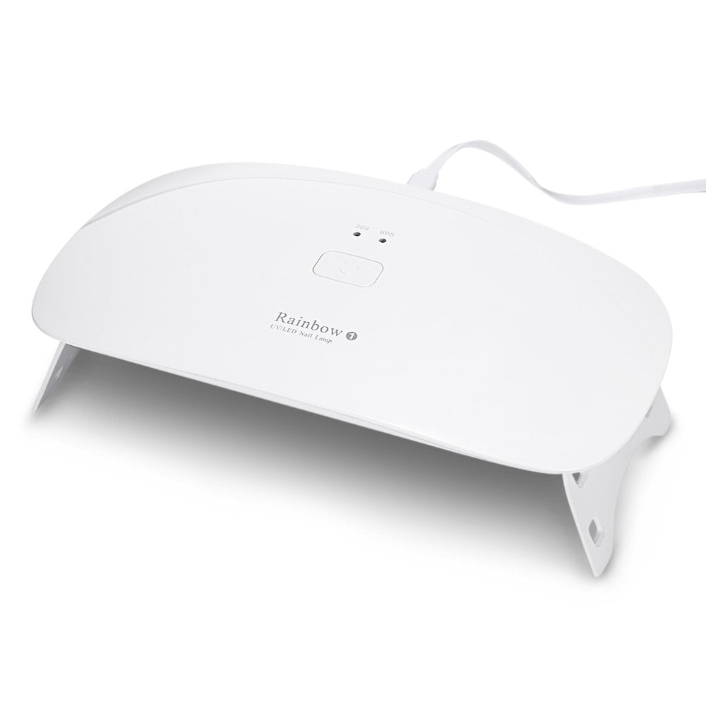 Rainbow1 24W UV LED Manicure Curing Nail Gel Dryer Lamp
