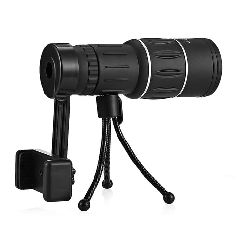 Beileshi 16x52 Monocular Telescope Dual Focus Adjusting Low Night Light Vision