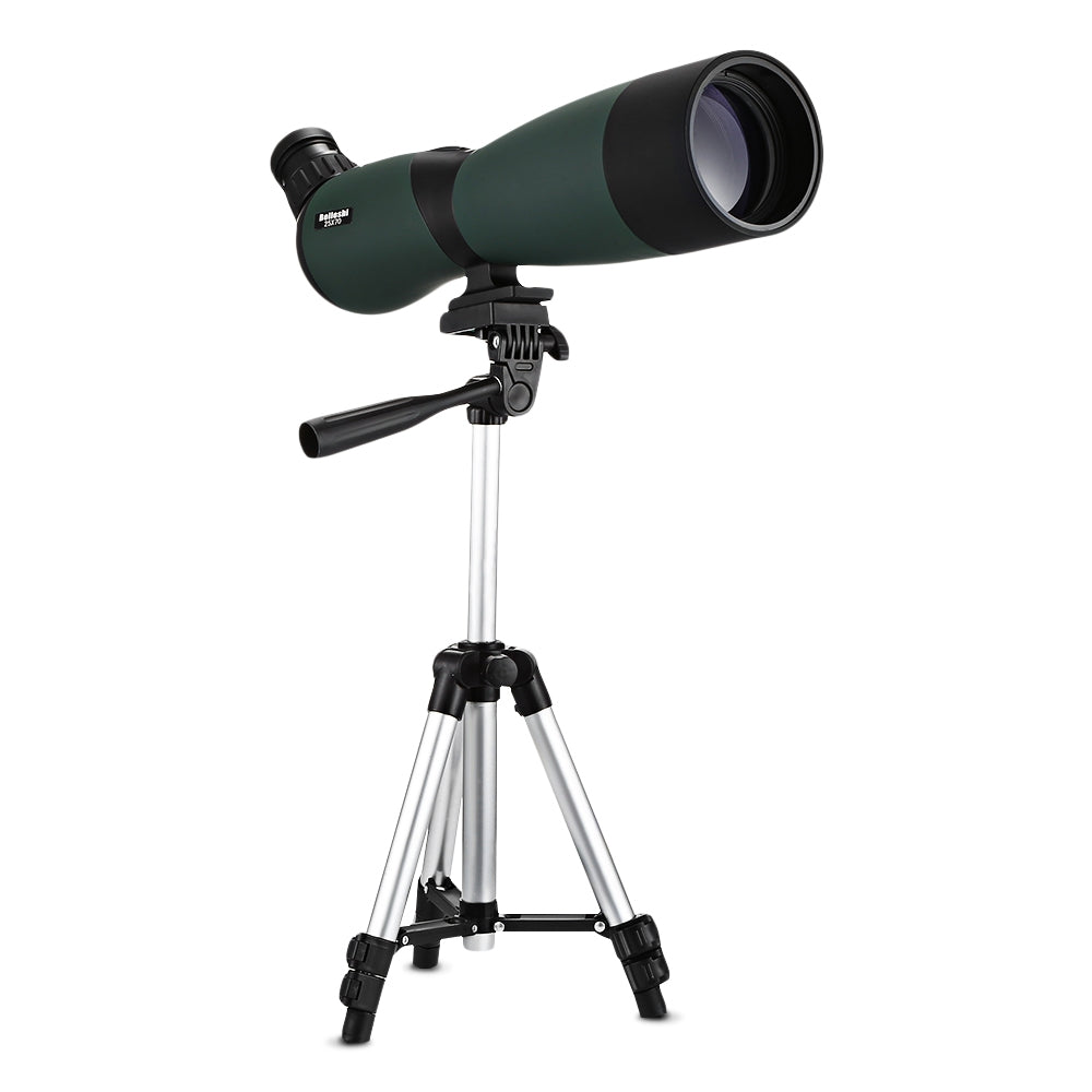 Beileshi 25x70 Spotting Scope Telescope Monocular Bak4 Prism with Tripod