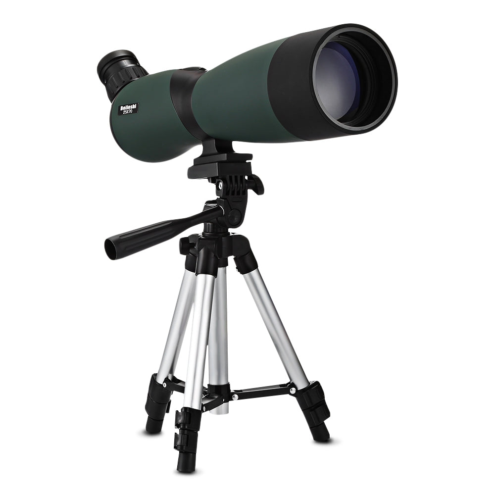 Beileshi 25x70 Spotting Scope Telescope Monocular Bak4 Prism with Tripod