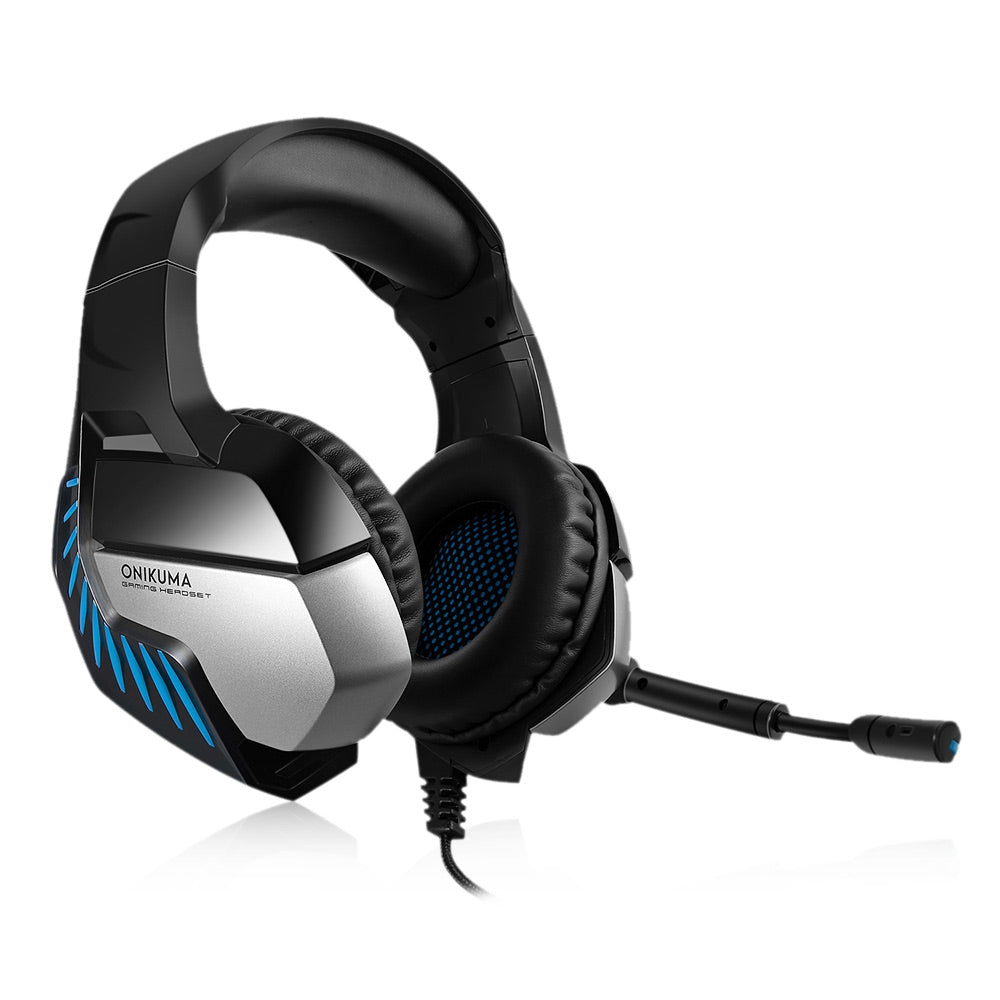 ONIKUMA K5 Pro Stereo Gaming Headset Over-ear Headphones with MIC LED Light for Xbox One / PS4 / PC