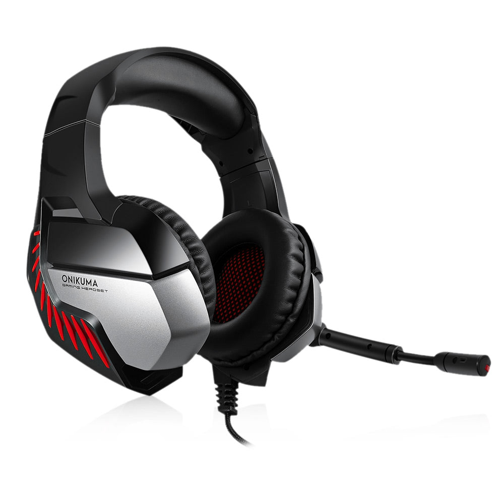 ONIKUMA K5 Pro Stereo Gaming Headset Over-ear Headphones with MIC LED Light for Xbox One / PS4 / PC