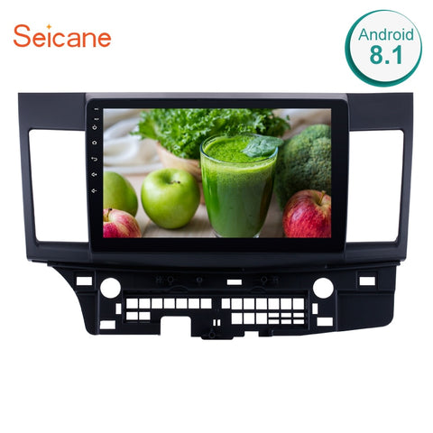 Seicane 2din Android 7.1/ 8.1 10.1" Car Radio For 2008-2015 Mitsubishi Lancer-ex 2Din GPS Multimedia Player Tochscreen Head Unit