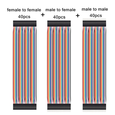 Dupont line 10cm 20cm 30cm male to male  male to female and female to female jumper wire Dupont cable