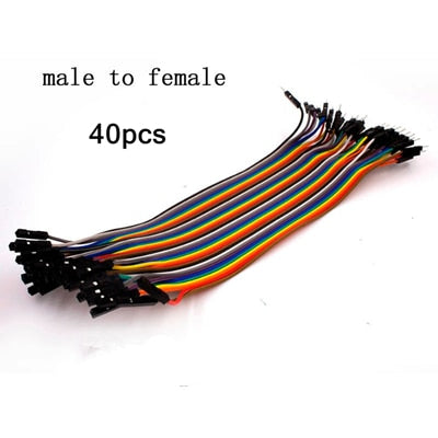 Dupont line 10cm 20cm 30cm male to male  male to female and female to female jumper wire Dupont cable