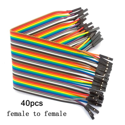 Dupont line 10cm 20cm 30cm male to male  male to female and female to female jumper wire Dupont cable