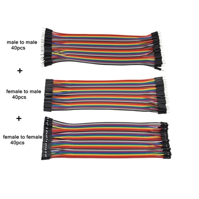 Dupont line 10cm 20cm 30cm male to male  male to female and female to female jumper wire Dupont cable