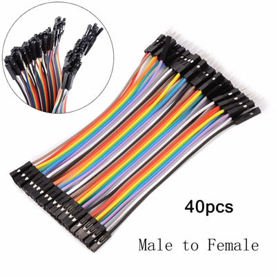 Dupont line 10cm 20cm 30cm male to male  male to female and female to female jumper wire Dupont cable