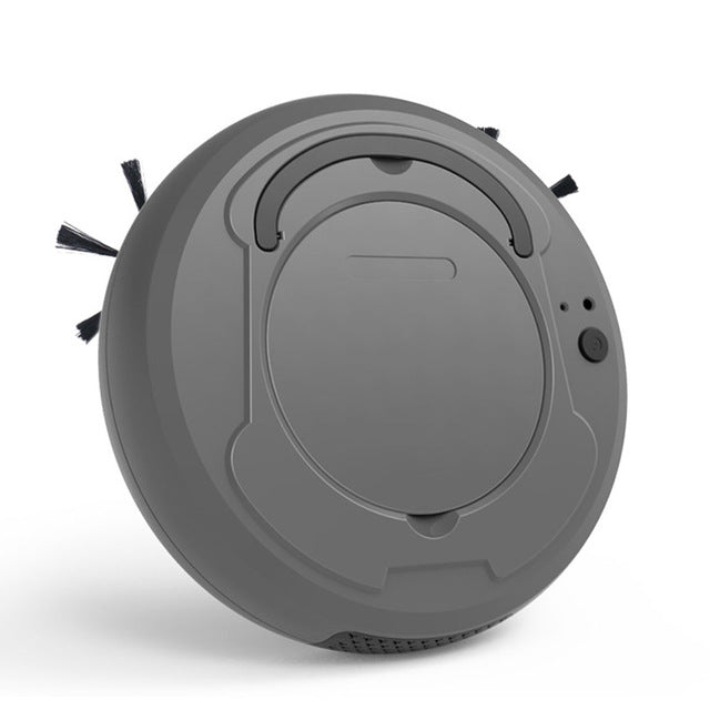3 in 1 Rechargeable Automatic Smart Robot Vacuum Cleaner Mop Sweeping 1800PA Power Suction for Home Thin Carpet Pet Hair
