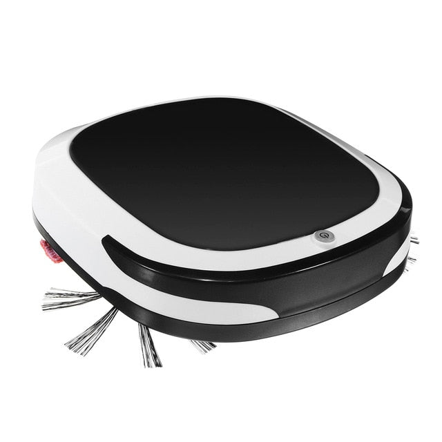 Rechargeable Smart Robot 2000PA Vacuum Cleaner Dry Wet Sweeping Cordless Auto Dust Sweeper Machine for Home Cleaning