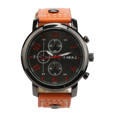 O.T.SEA Fashion Watches Men Casual Military Sports Watch Quartz Analog Wrist Watch Clock Male Hour Relogio Masculino Best Gift